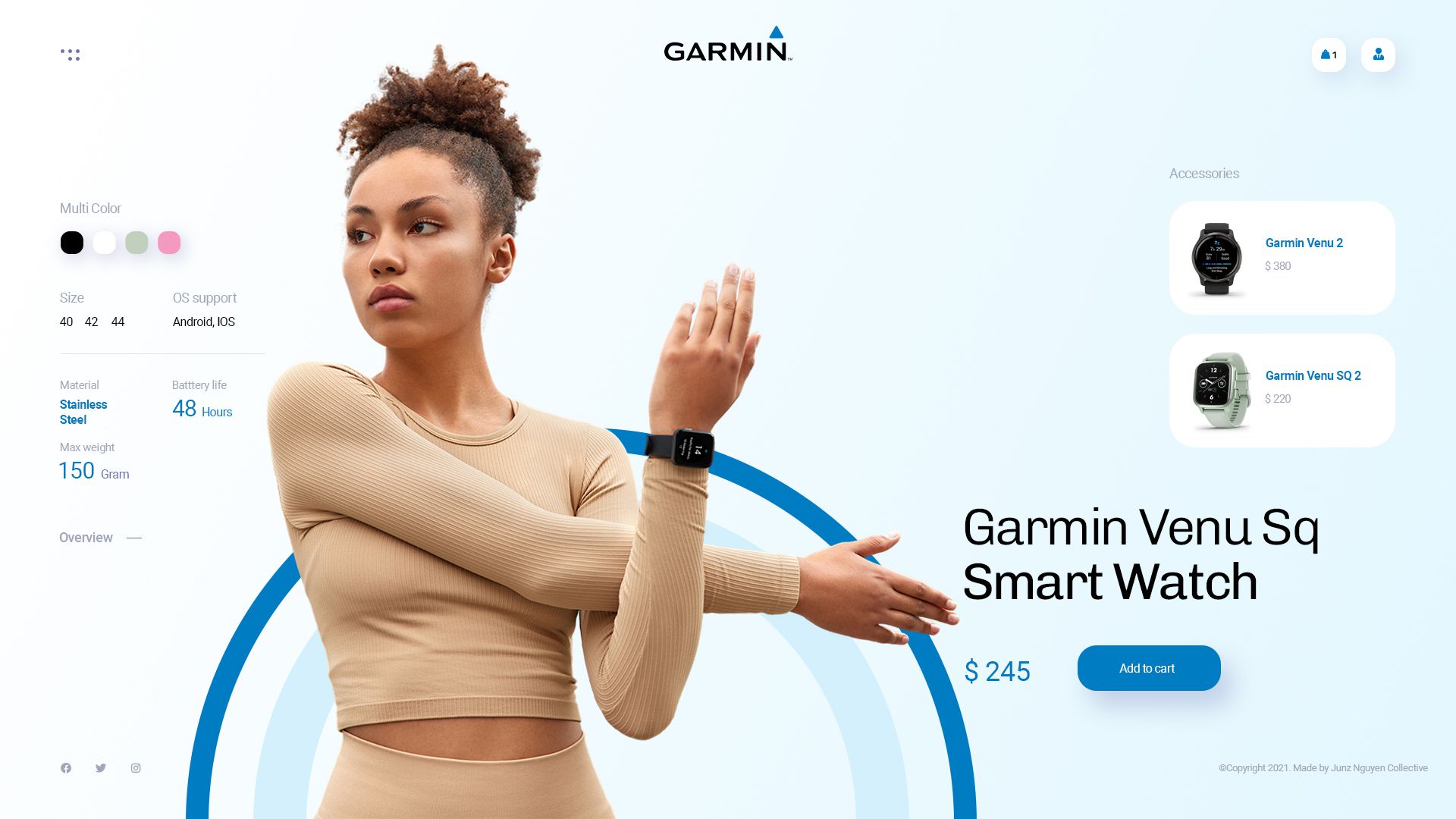 GARMIN-Landing-Page-Design-Home