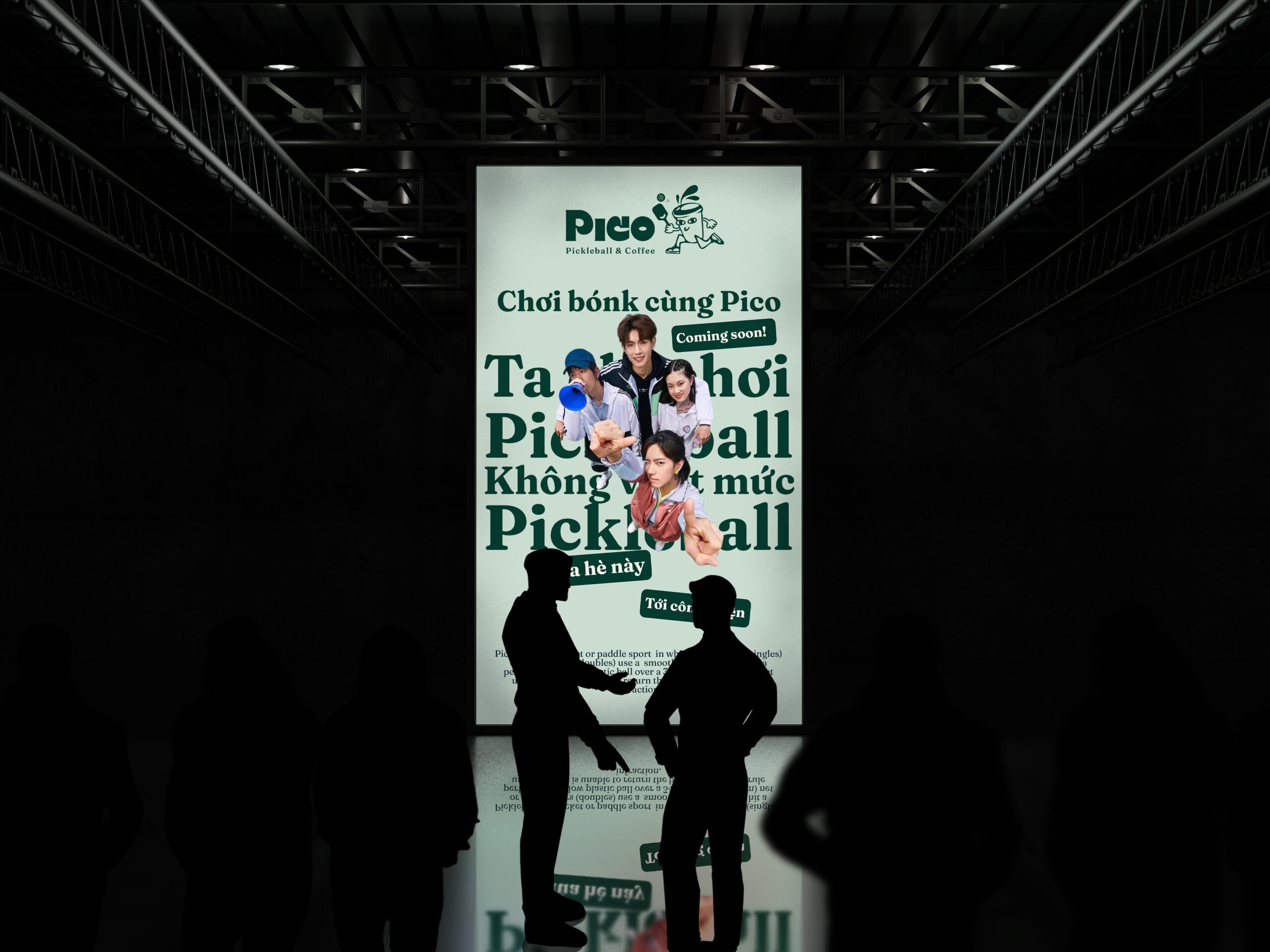 Pico Pickleball – Logo Showcase 0 (Unused Version)