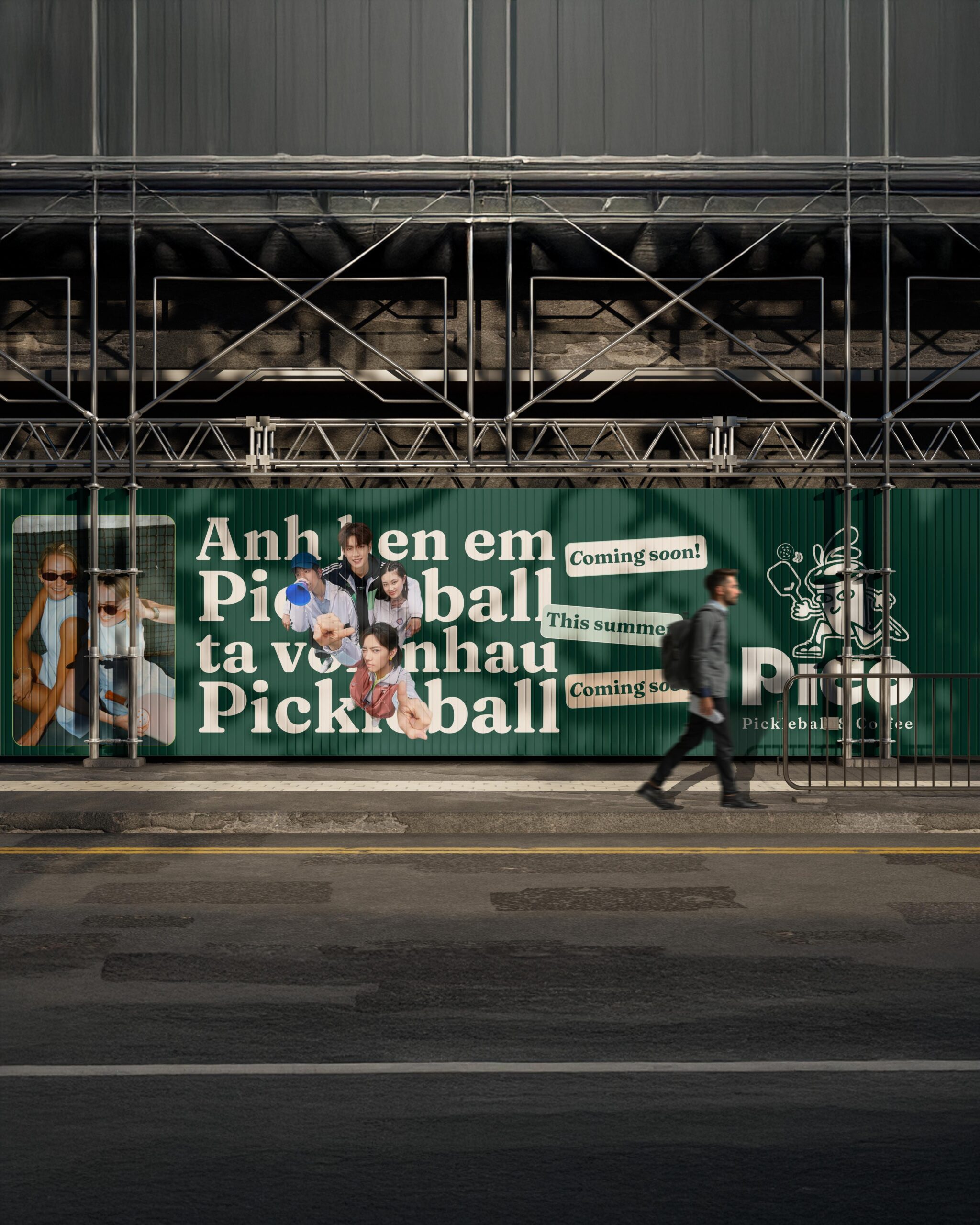 Pico Pickleball – Logo Showcase 05 (Unused Version)