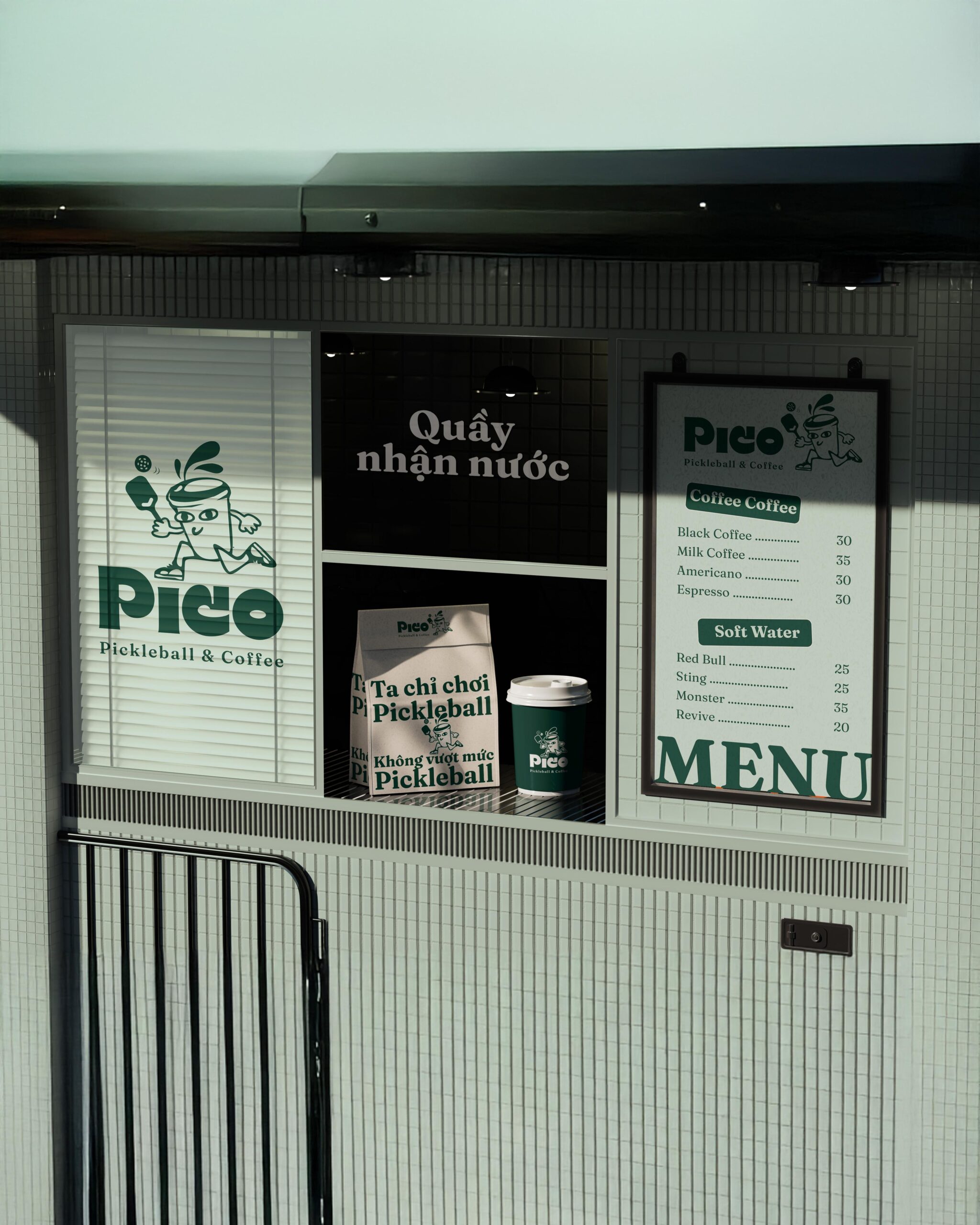 Pico Pickleball – Logo Showcase 06 (Unused Version)