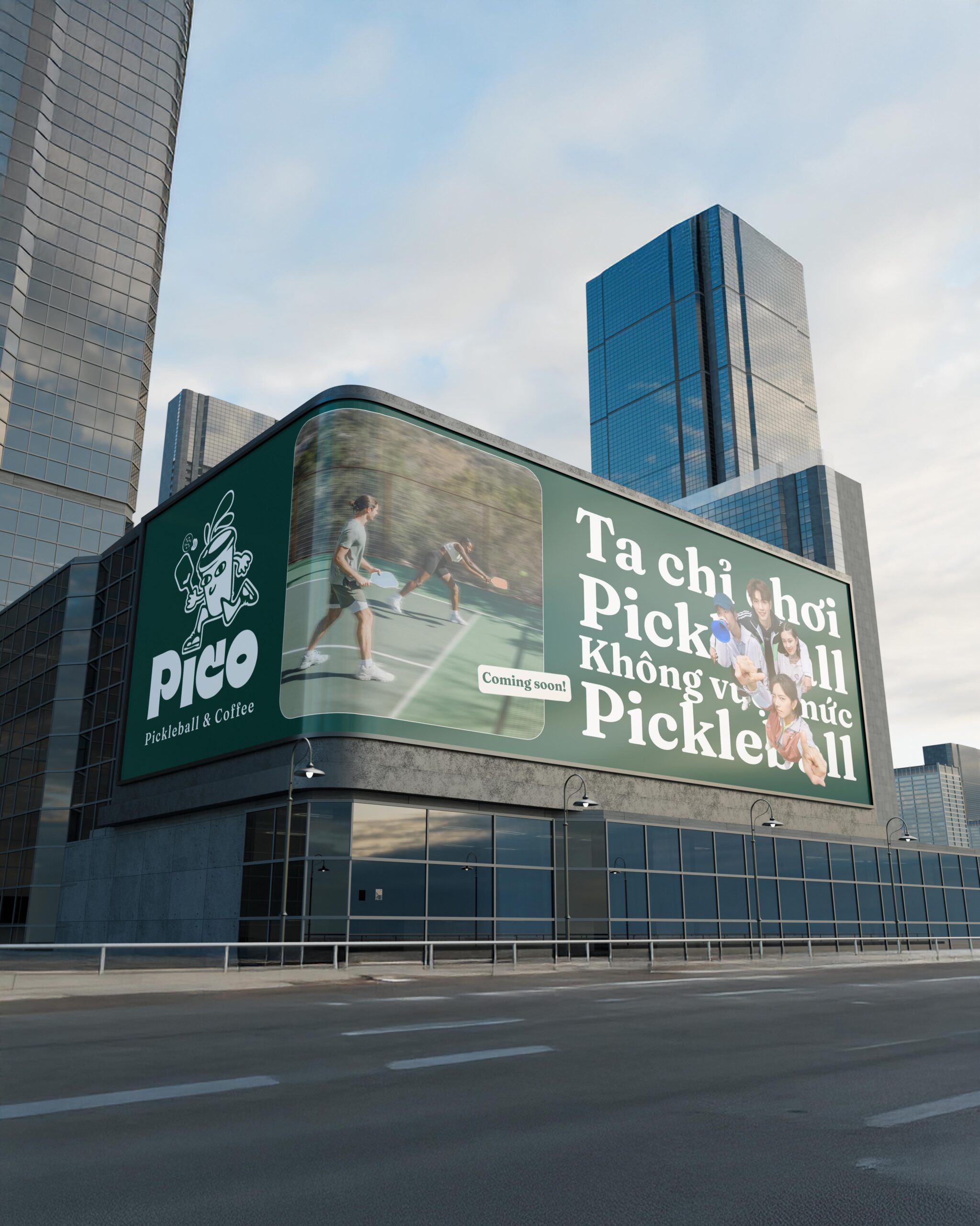 Pico Pickleball – Logo Showcase 09 (Unused Version)